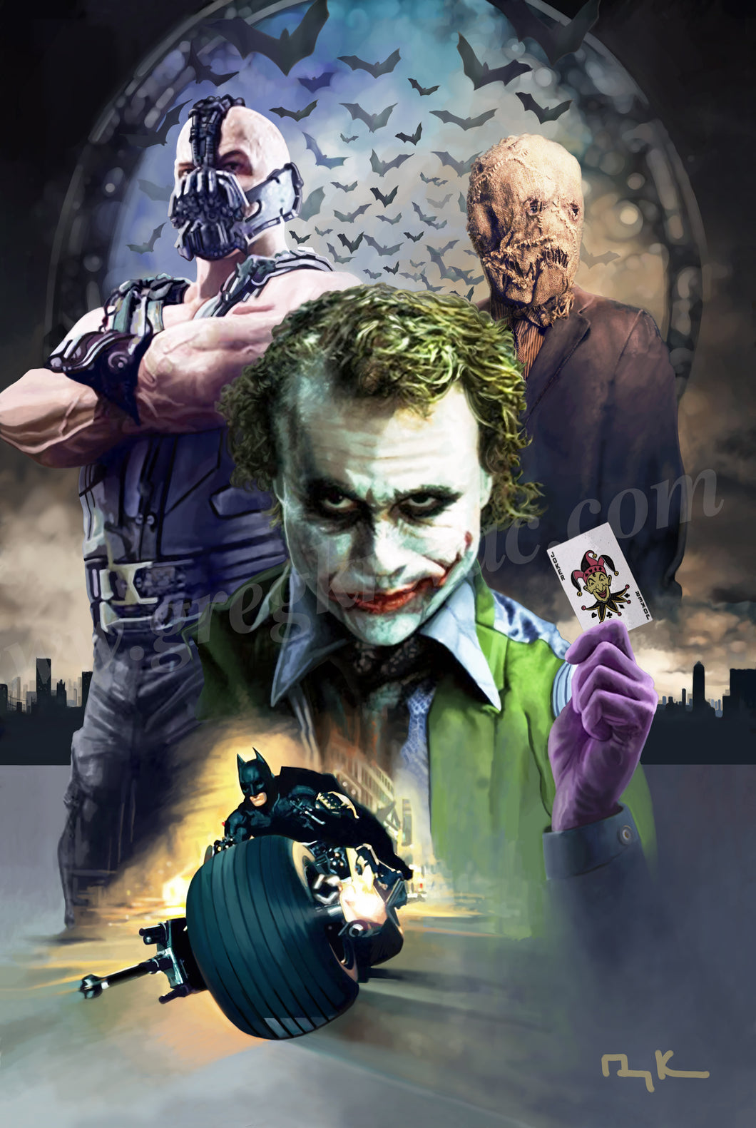 The Dark Knight Villains