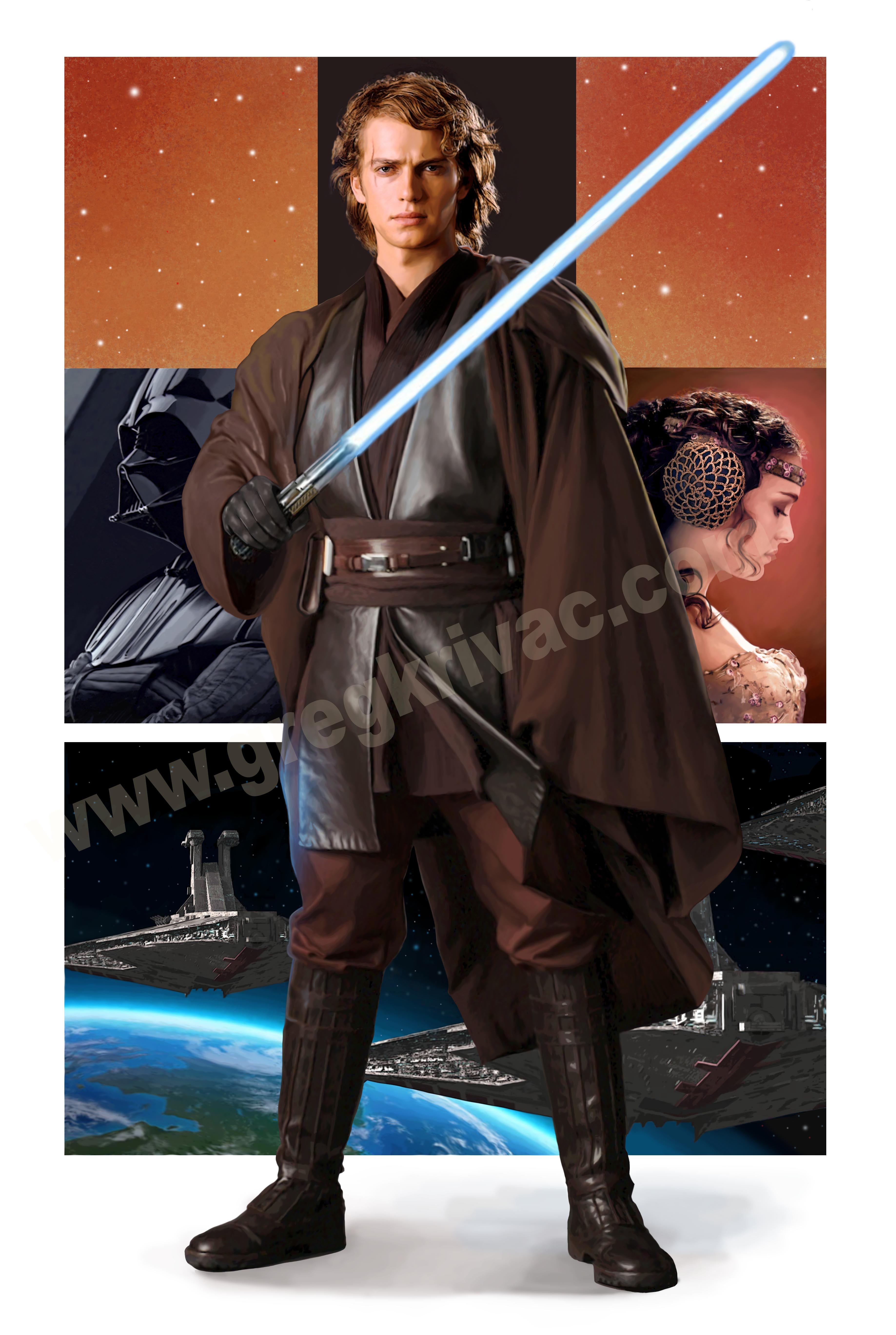 Anakinページ Anakin Skywalker – Gregory Krivac Art