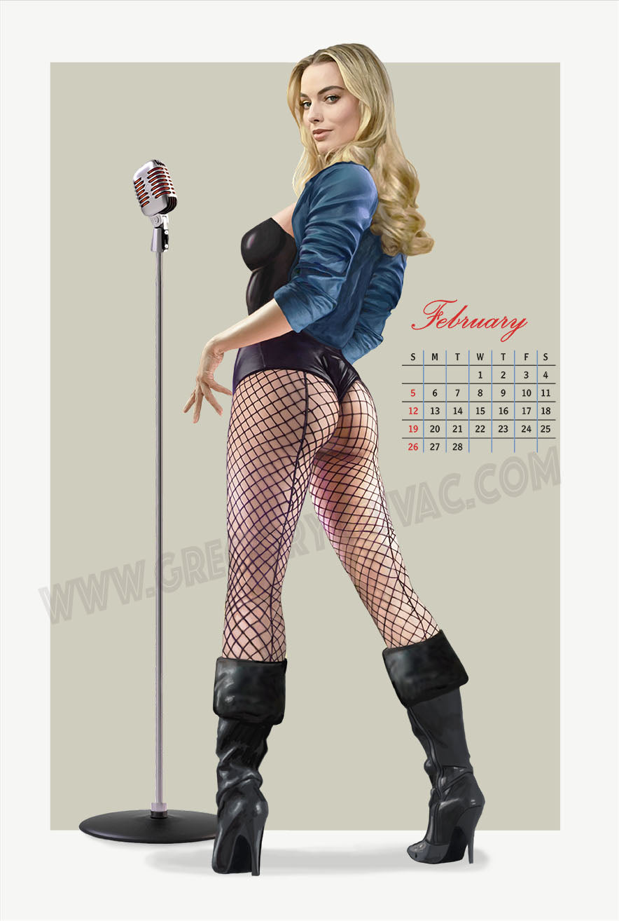 Bombshell Calendar Series: Black Canary